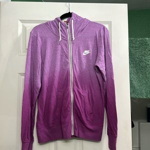 Nike zip up sweatshirt